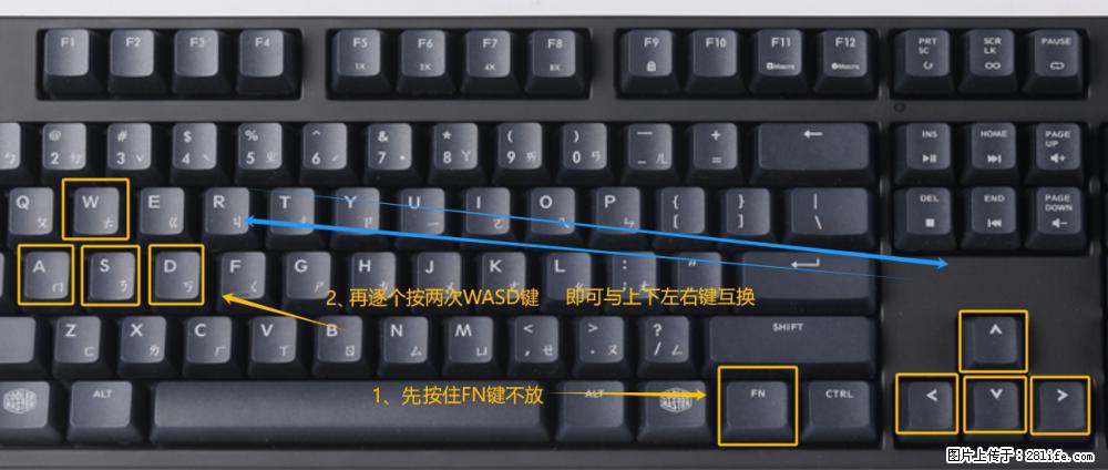 键盘，怎样把wasd键与上下左右方向键互换？ - 生活百科 - 泸州生活社区 - 泸州28生活网 luzhou.28life.net